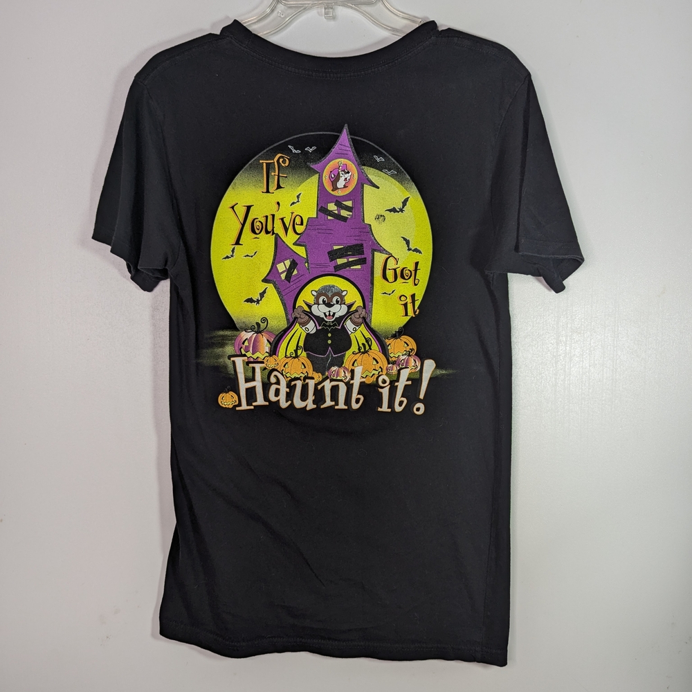 Halloween Glow In The Dark S T-shirt Vampire Buc-ee's Haunted House Beaver TX - Picture 3 of 7